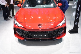 2023上海车展实拍：MG7