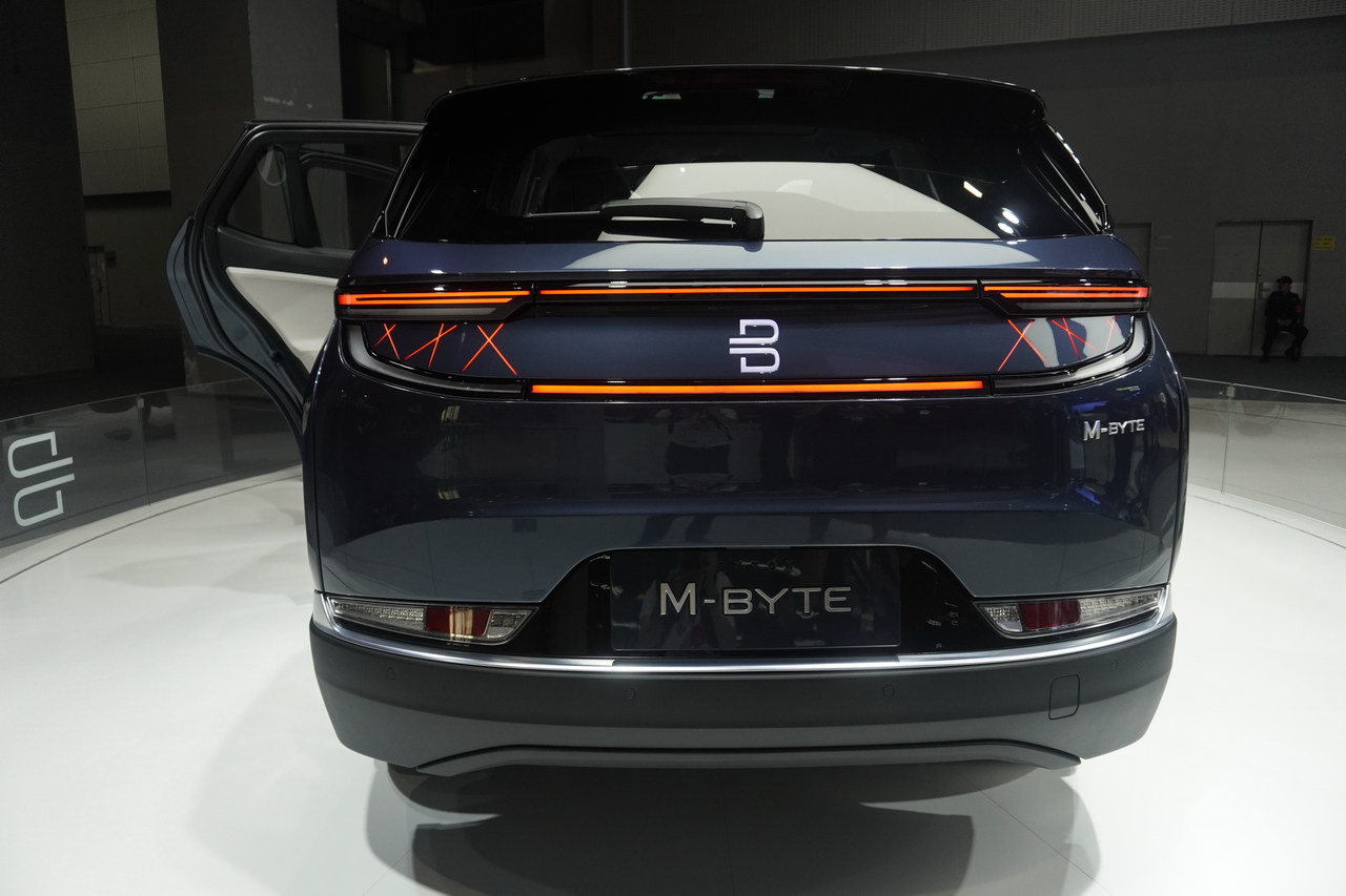 2019广州车展实拍：拜腾M-Byte