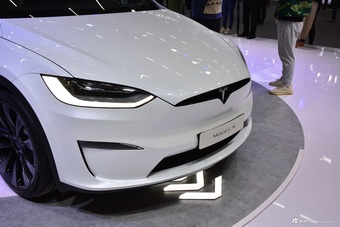 2022广州车展实拍：特斯拉Model X Plaid